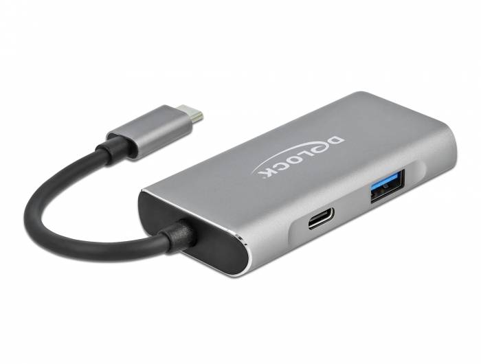 DeLOCK - Hub - 3 x USB 3.2 Gen 2 + 1 x USB-C 3.2 Gen 2