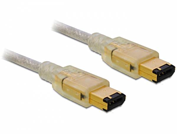DeLOCK - IEEE 1394-Kabel - FireWire, 6-polig (M)