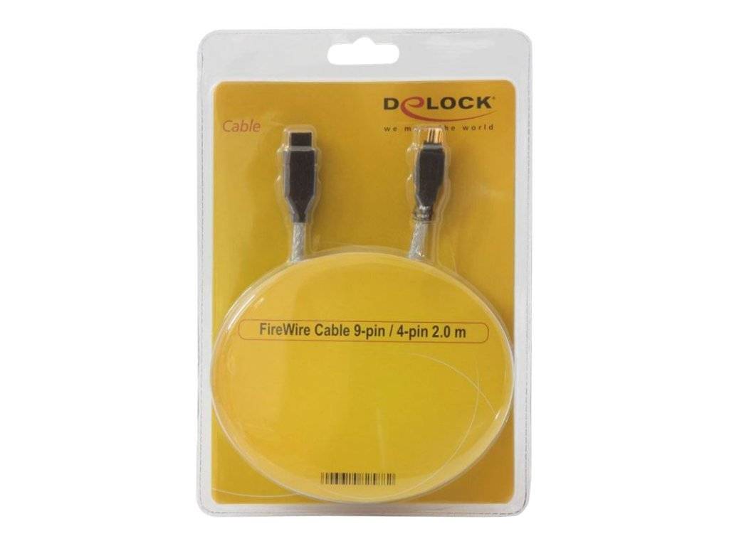 Delock - IEEE 1394-Kabel - FireWire 800 (M)