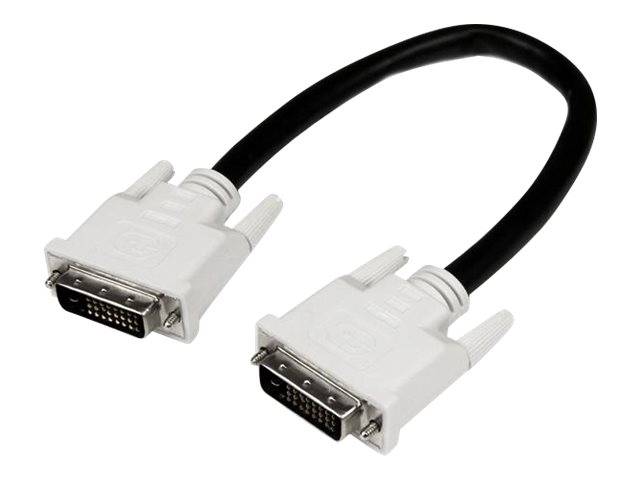 StarTech.com DVI-D Dual Link Kabel 1m (Stecker/Stecker) - DVI 24+1 Pin Monitorkabel Dual Link - DVI Anschlusskabel mit F