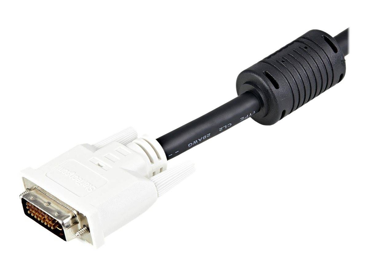StarTech.com DVI-D Dual Link Kabel 1m (Stecker/Stecker) - DVI 24+1 Pin Monitorkabel Dual Link - DVI Anschlusskabel mit F