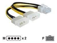 Delock - Netzteil - 4-Pin interner Netzanschluss (12 V)