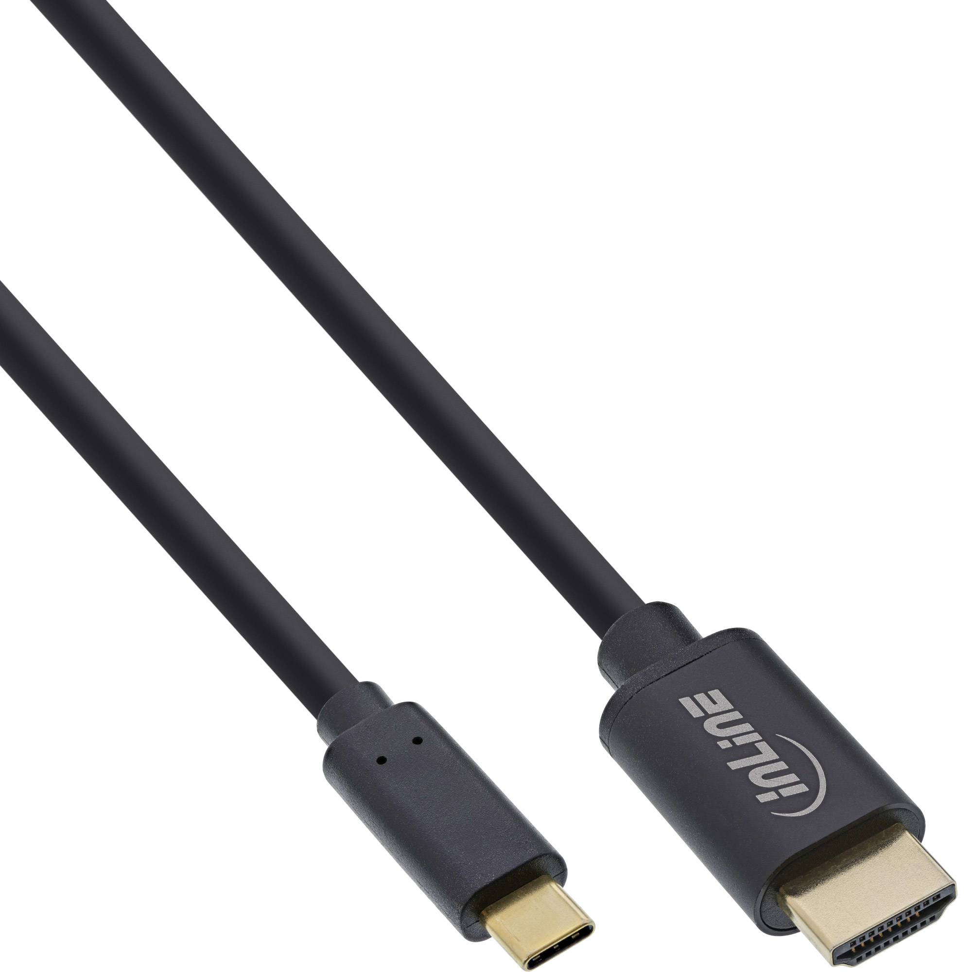 INLINE - USB Display Kabel - USB-C Stecker zu HDMI Stecker - 5m