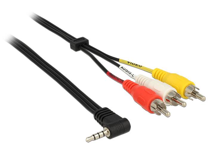 DeLOCK - Video- / Audiokabel - Composite Video / Audio - RCA x 3 (M)