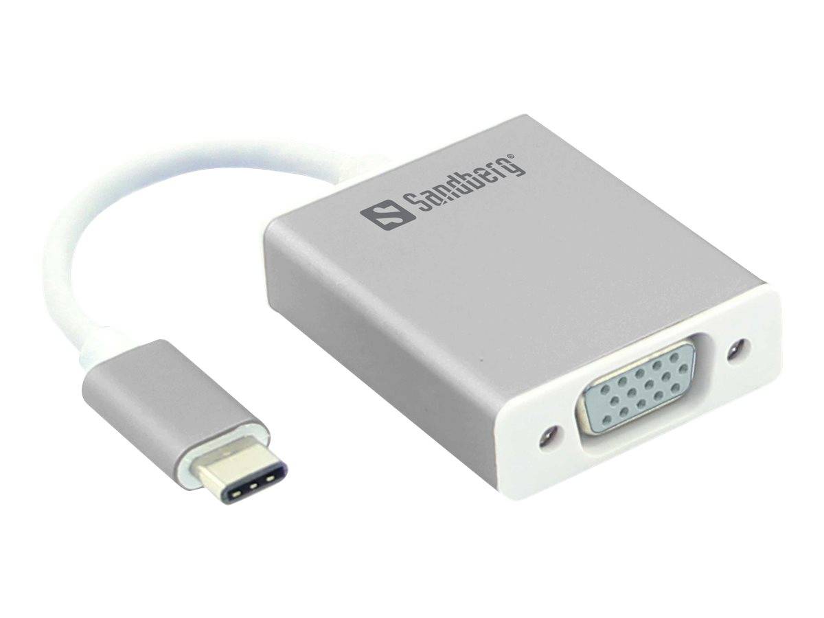 Sandberg - Externer Videoadapter - USB-C - VGA