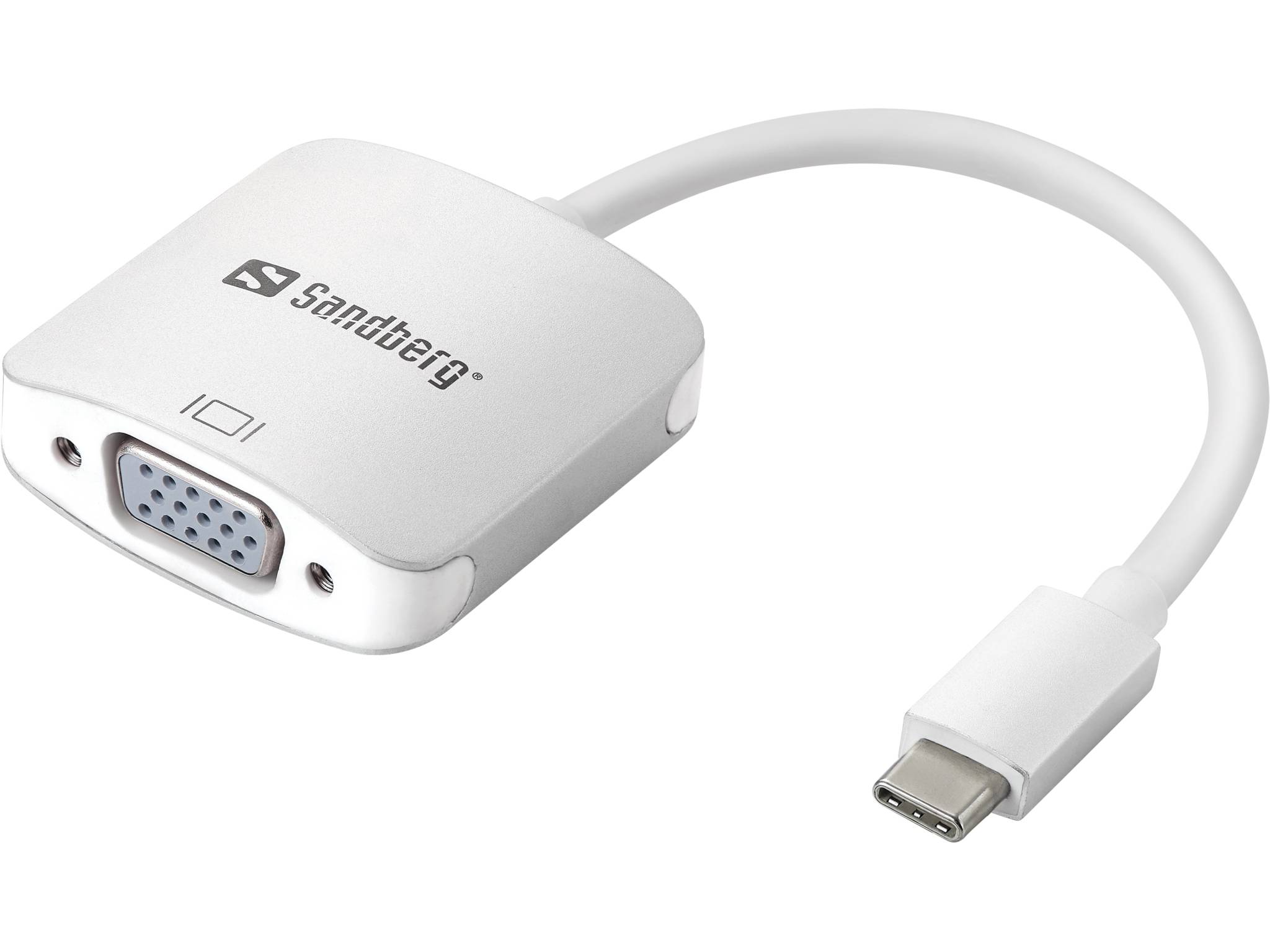 Sandberg - Externer Videoadapter - USB-C - VGA