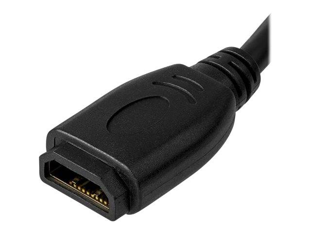 StarTech.com HD2MF6INL 15 cm High Speed HDMI-Verlängerungskabel St/Bu