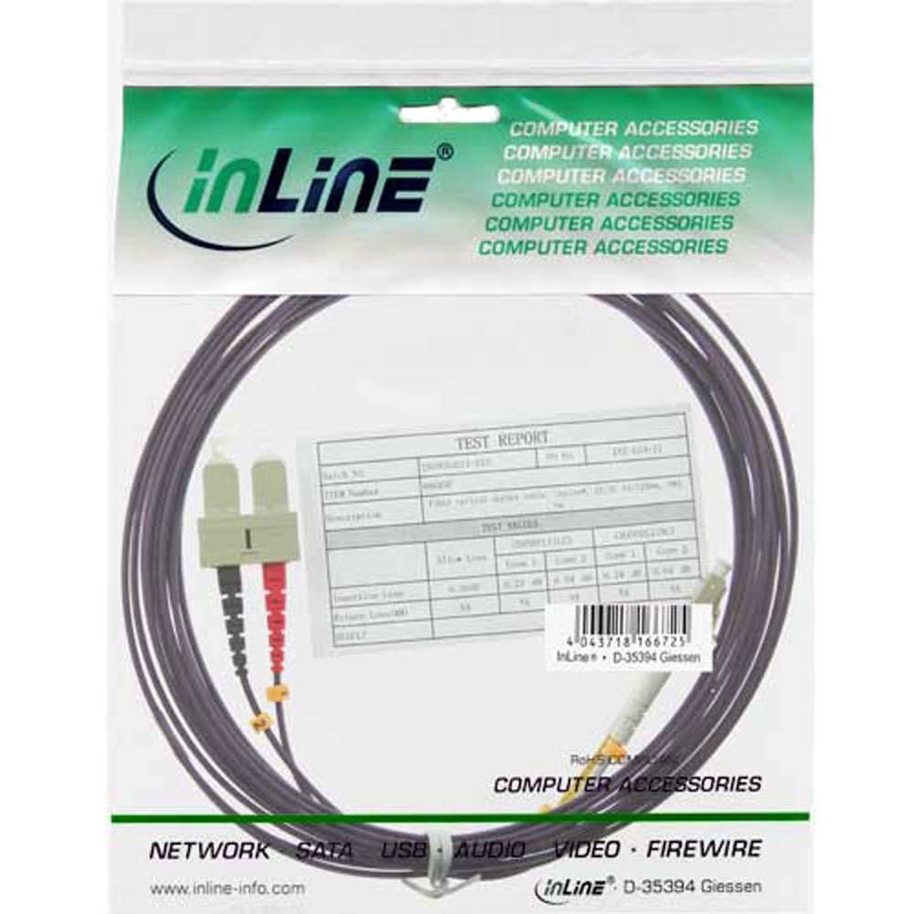 InLine - Patch-Kabel - LC Multi-Mode (M) bis SC multi-mode (M)