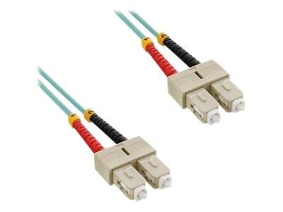 INLINE - LWL Duplex Kabel - SC/SC - 50/125µm - OM3 - 20m