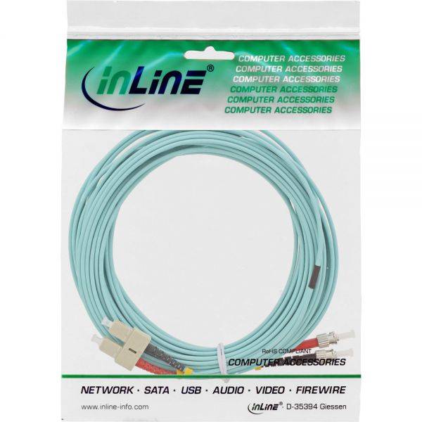 InLine - Netzwerkkabel - SC multi-mode (S) bis ST multi-mode (S)