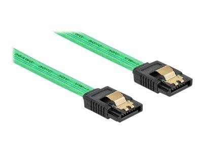 DeLOCK SATA 6 Gb/s Cable UV glow effect - SATA-Kabel