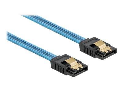 DeLOCK SATA 6 Gb/s Cable UV glow effect - SATA-Kabel