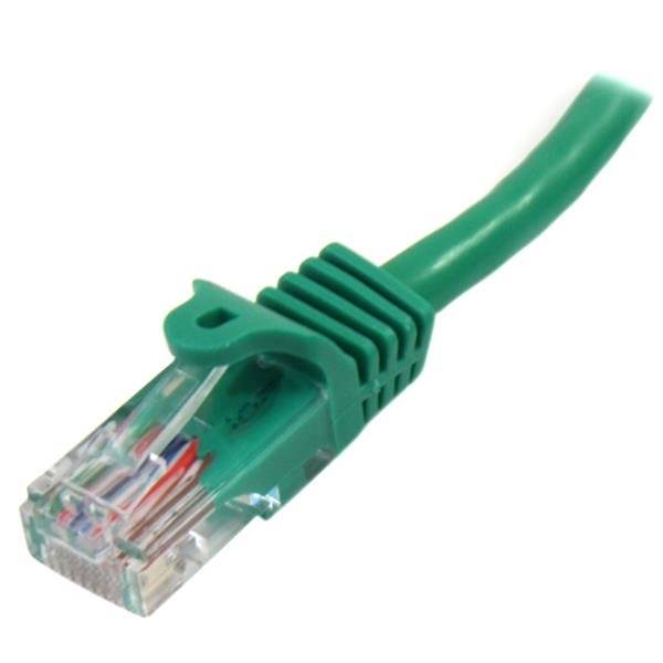 StarTech.com 5m Cat5e Ethernet Netzwerkkabel Snagless mit RJ45 - Cat 5e UTP Kabel - Grün - Netzwerkkabel - RJ-45 (M)