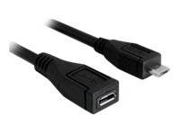 DeLOCK - USB-Verlängerungskabel - Micro-USB Typ B (W)
