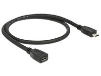 DeLOCK - USB-Verlängerungskabel - Micro-USB Typ B (W)