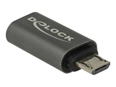 DeLOCK - USB-Adapter - USB-C (W) bis Micro-USB Typ B (M)