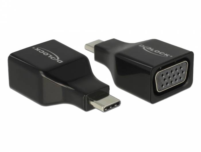 DeLOCK - Externer Videoadapter - USB-C - VGA
