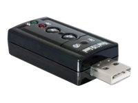 DeLOCK - Soundkarte - 24-Bit - 96 kHz - 7.1 - USB 2.0
