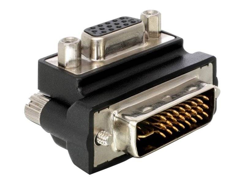 DeLOCK - VGA-Adapter - HD-15 (VGA) (W) bis DVI-I (M)