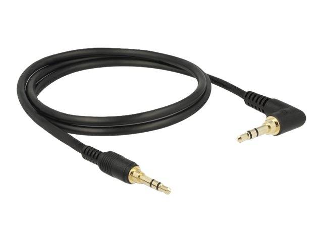 Delock - Audiokabel - mini-phone stereo 3.5 mm männlich zu mini-phone stereo 3.5 mm männlich gewinkelt