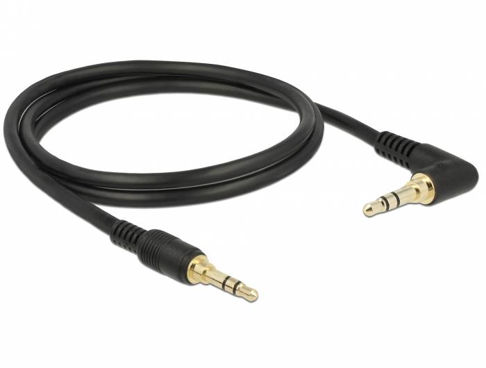 Delock - Audiokabel - mini-phone stereo 3.5 mm männlich zu mini-phone stereo 3.5 mm männlich gewinkelt