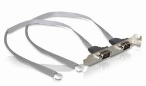 DeLOCK - Serielles Bedienfeld - DB-9 (M) bis 10 PIN IDC (W)