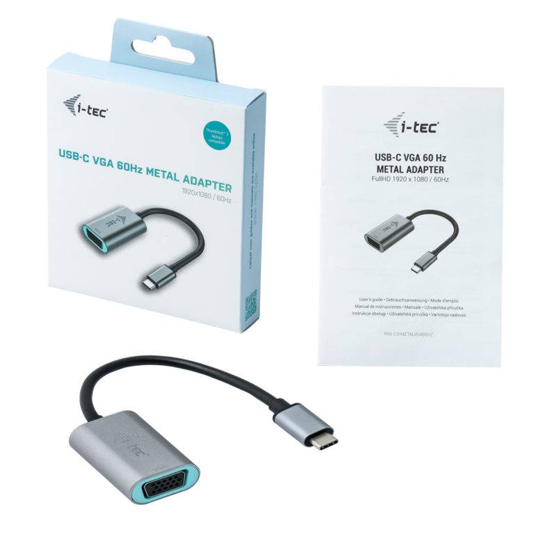 i-Tec - Externer Videoadapter - USB-C 3.1 - VGA