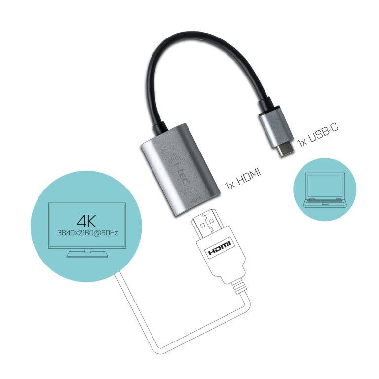 i-Tec - Externer Videoadapter - USB-C 3.1 - HDMI