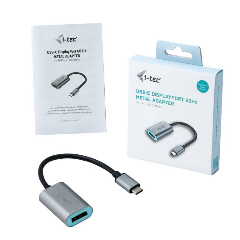 i-Tec - Externer Videoadapter - USB-C 3.1 - DisplayPort