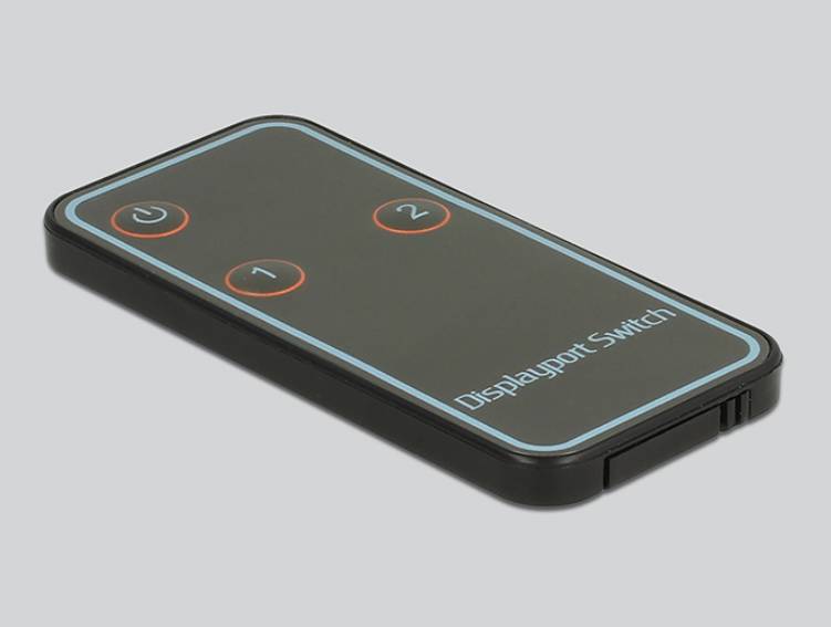 DeLock Displayport 1.2 Switch 2 x Displayport in > 1 x Displayport out 4K