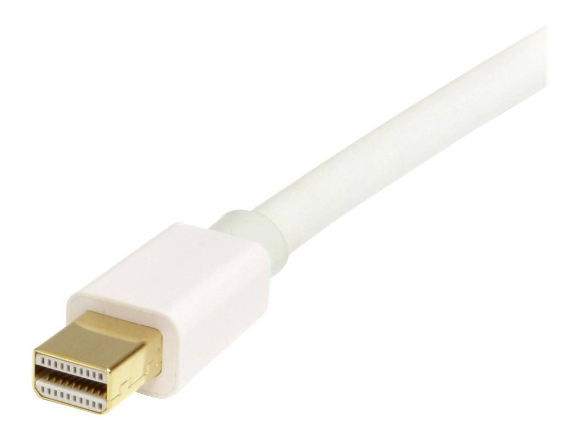 StarTech.com 1m Mini DisplayPort 1.2 auf DisplayPort Adapterkabel - mDP zu DP 4k x 2k Kabel - St/St - Weiß - DisplayPort