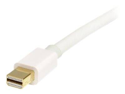 StarTech.com 1m Mini DisplayPort 1.2 auf DisplayPort Adapterkabel - mDP zu DP 4k x 2k Kabel - St/St - Weiß - DisplayPort