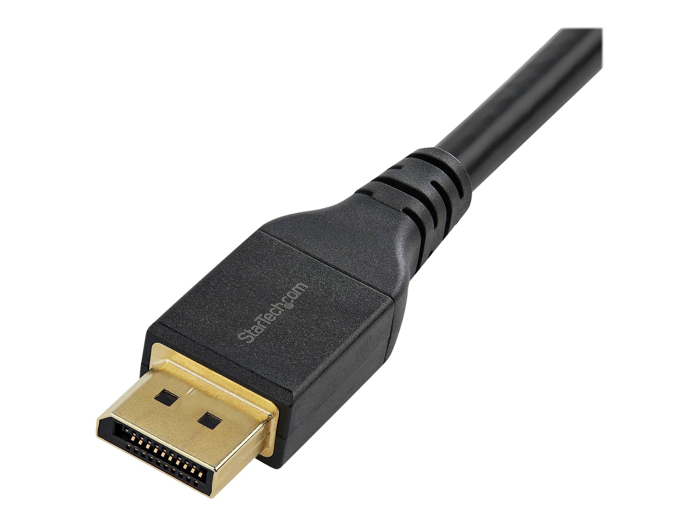 StarTech.com DisplayPort 1.4 Kabel ( 4m, 8K bei 60Hz, HBR3, HDR, vergoldet, VESA-zertifiziert) - DisplayPort-Kabel - Dis