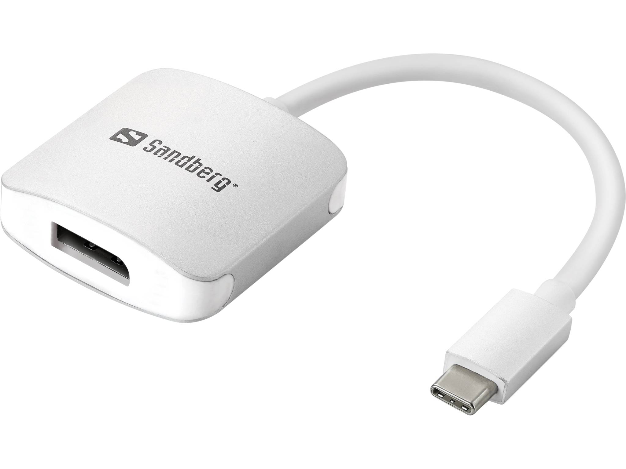 SANDBERG USB-C to DisplayPort Link - Externer Videoadapter