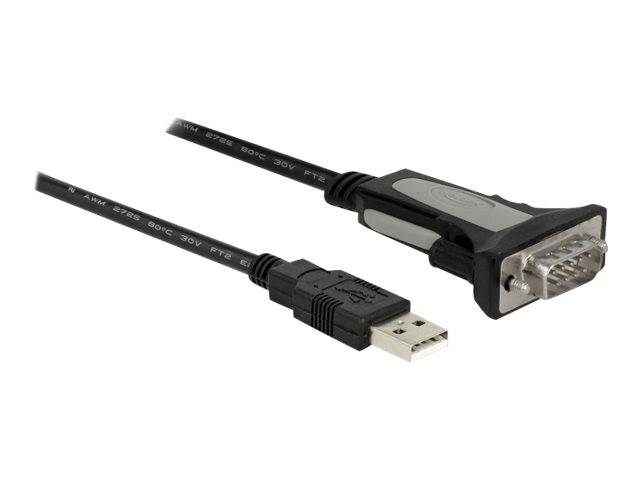DeLOCK - Kabel USB / seriell - USB (M) bis RS-232 (M)
