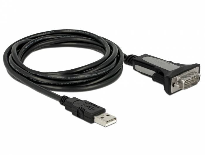 DeLOCK - Kabel USB / seriell - USB (M) bis RS-232 (M)