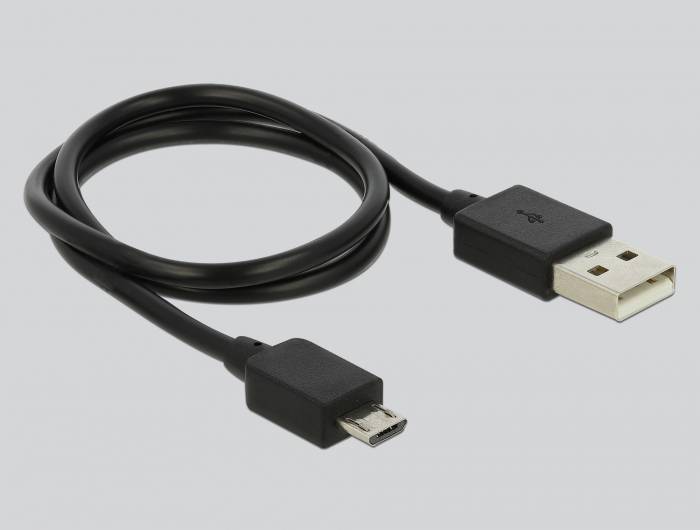 Delock - Videoadapter - HDMI, Mikro-USB Typ B (nur Strom)