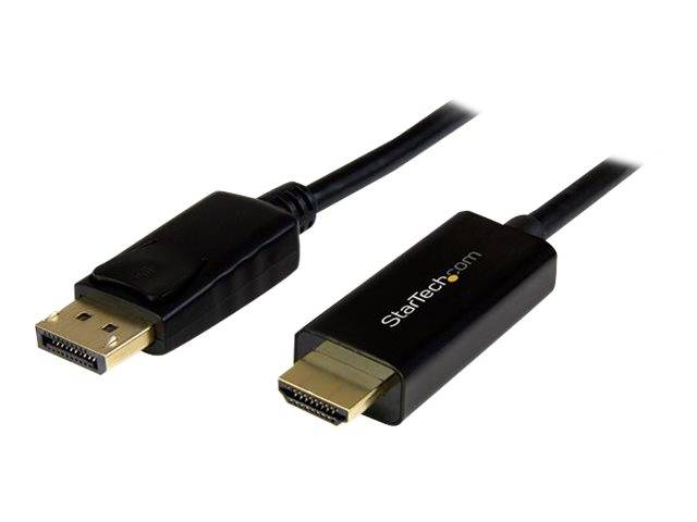 StarTech.com DisplayPort auf HDMI Kabel - 5m - DP zu HDMI Adapter mit Kabel - Ultra HD 4K 30Hz - St/St - Videokabel - Di