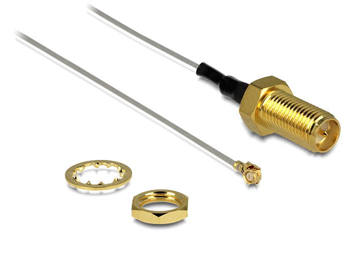 DeLOCK - Antennenkabel - RP-SMA (M) bis I-PEX (M)