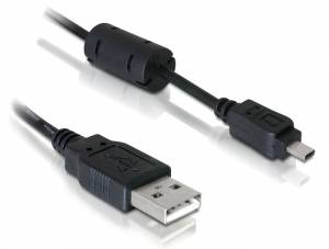 Delock - USB-Ladekabel - USB männlich zu Digitalkameraanschluss männlich