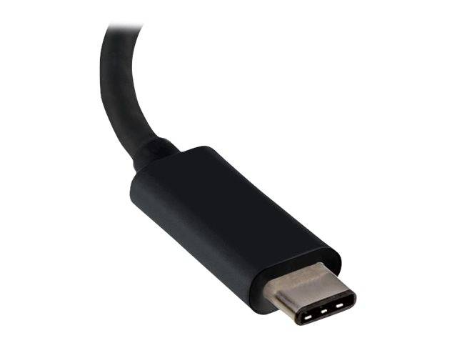 StarTech.com USB-C to VGA Adapter - Black - 1080p - Video Converter For Your MacBook Pro - USB C to VGA Display Dongle (