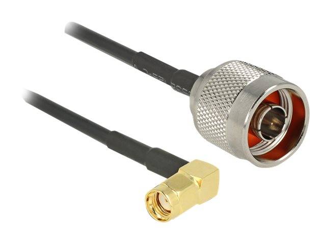 DeLOCK - Antennenkabel - N-Anschluss (S) gerade bis RP-SMA (S)