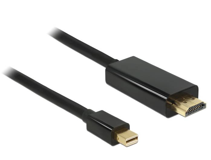 DeLOCK - Videokabel - Mini DisplayPort (M) bis HDMI (M)