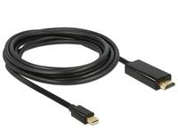DeLOCK - Videokabel - Mini DisplayPort (M) bis HDMI (M)