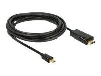 DeLOCK - Videokabel - Mini DisplayPort (M) bis HDMI (M)