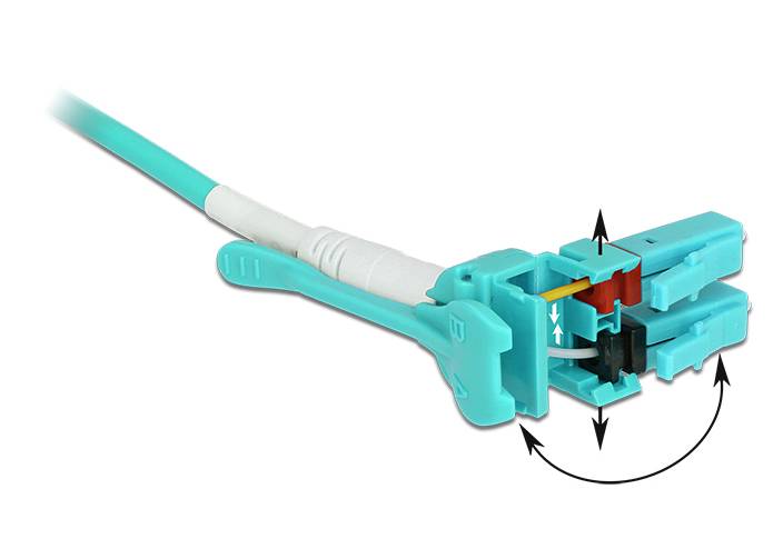 DeLOCK - Netzwerkkabel - LC Multi-Mode (M) bis LC Multi-Mode (M)