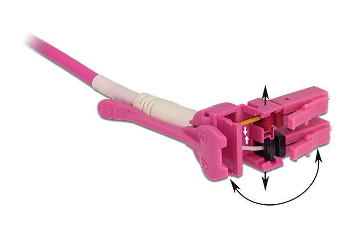 DeLOCK - Netzwerkkabel - LC Multi-Mode (M) bis LC Multi-Mode (M)