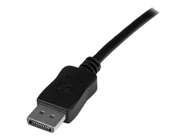 StarTech.com 10m aktives DisplayPort Kabel - Stecker/Stecker - DP auf DP Kabel - Schwarz - DisplayPort Anschlusskabel St/St - DisplayPort-Kabel