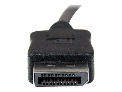 StarTech.com 10m aktives DisplayPort Kabel - Stecker/Stecker - DP auf DP Kabel - Schwarz - DisplayPort Anschlusskabel St/St - DisplayPort-Kabel