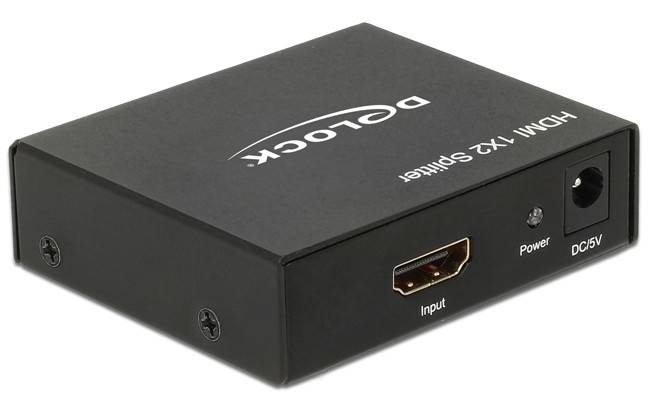DeLock HDMI Splitter 1 x HDMI in > 2 x HDMI out 4K